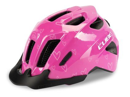 Detská prilba CUBE FINK ružová (Varianta veľkosť XS (46-51cm))