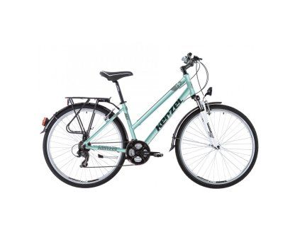 Kenzel Stroller TR woman tyrkysová / čierna veľ. 44 (155-162cm)